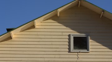 Attic of a home.