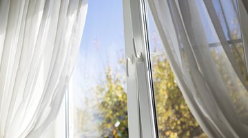 A breeze through a window.
