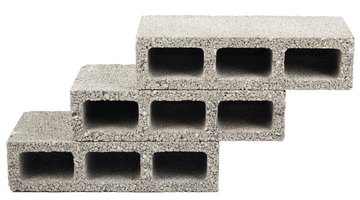 Concrete blocks are far stronger than cinder blocks