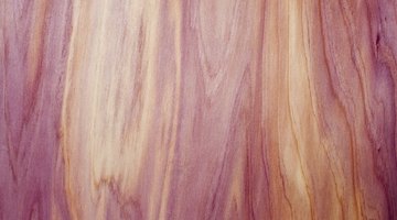 Close-up of red cedar wood surface