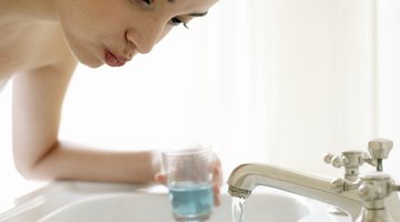 Mouthwash can also help remove odors.