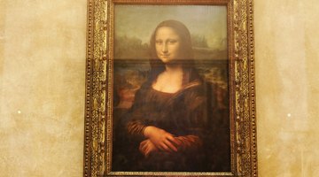 The Mona Lisa is most famous the central figure’s smile