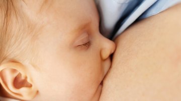 Breastfeeding, Mother feeding baby with milk bottle