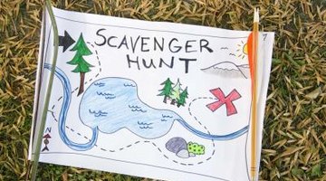 Scavenger Hunt can be confined to one location or many.