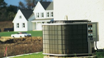 Air conditioners at supermarket