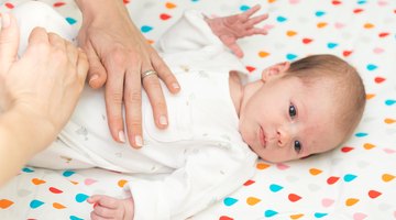 newborn baby crying