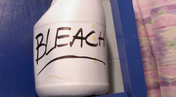 Bleach is an inexpensive cleaning and sanitizing agent.