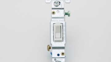 A new light switch may be an inexpensive fix.