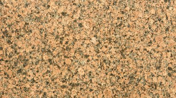 Granite has a tightly packed pattern.