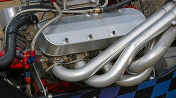 Race engines have complex header designs for better flow.