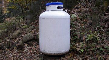 Larger propane tanks are primarily used for home furnaces and water heater use.