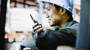 Forklift operator