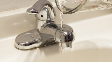 How to Clean Hard Water Stain From Polished Nickel Faucets | HomeSteady