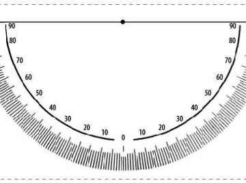 how to make a protractor