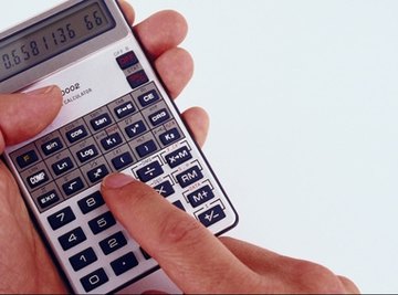 A calculator makes finding the mean easy.