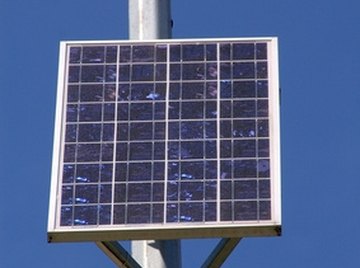 Using a photovoltaic panel to power lighting is efficient and eco-friendly.