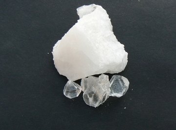 Salt crystals