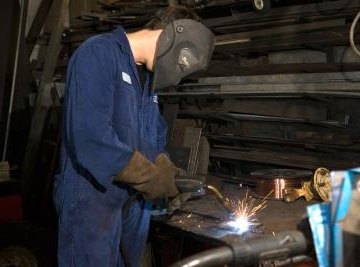 Proper safety procedures help prevent welding injuries.