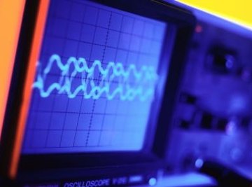 An oscilloscope is useful for visualising electrical signals that vary with time.