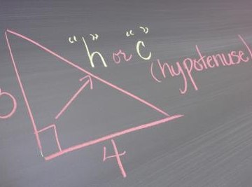 The Pythagorean theorem can find the length of any side of a right triangle.