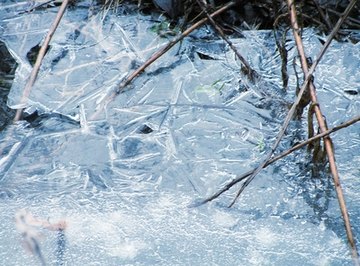 Unlike almost all other compounds, water expands when it freezes.