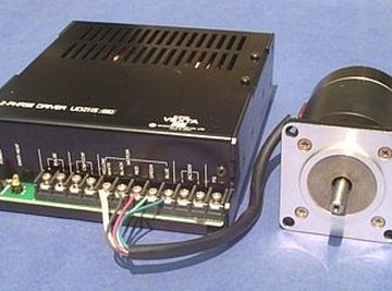 A five wire stepper motor and unipolar drive.