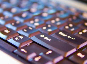 A Computer Keyboard