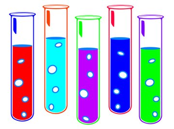 Different elements and compounds have different densities than others.