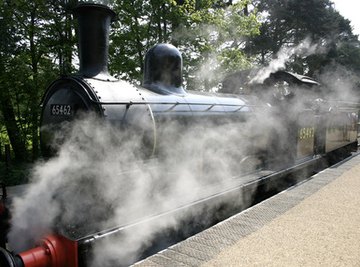 A steam engine has a low-pressure boiler.