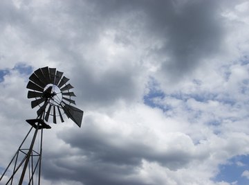 Windmills are used for converting wind energy into electricity