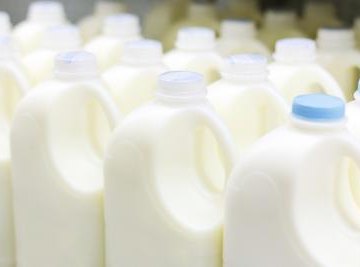 HDPE plastics are used to make milk jugs and other food packaging.