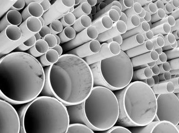 PVC pipes come in many different sizes and types.