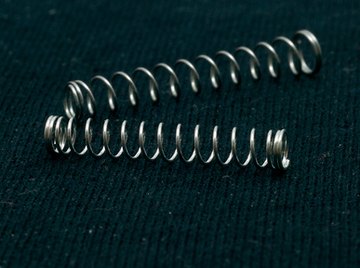 You can calculate the shock spring rate of these wire springs using a simple forumla and a few measurements.