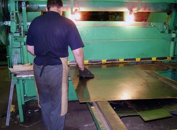 Metal and plastic sheets are categorized by gauge number.