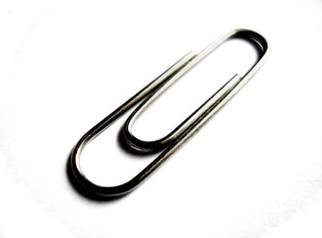 How to use a paperclip