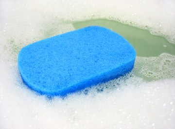 Hard water prevents soap from foaming up properly.