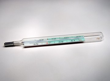 Mercury thermometers are now banned in some countries.