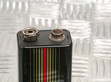 A Typical 9-Volt Battery (Note The Side-By-Side Terminals)