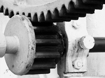 Spur gears are used to increase or decrease power and speed.