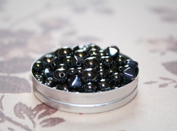 Hematite is a popular stone in jewelry.