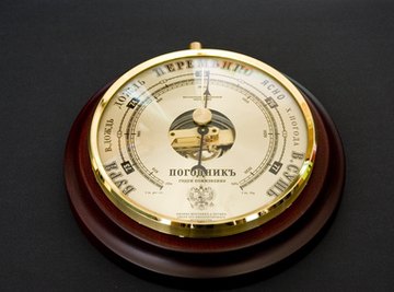 A barometer is one of a few instruments used to predict the weather.