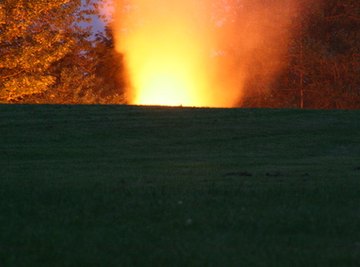 A volcanic eruption is an example of a natural disaster.