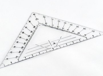 The hypotenuse of a triangle is a key element when learning how to calculate angles in a triangle.