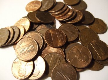 Pennies include several transition metals.