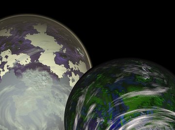 earth solar system diorama