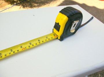 Carpenters use math and tape measures extensively.