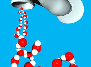 Water molecules form hydrogen bonds because they are polar molecules.