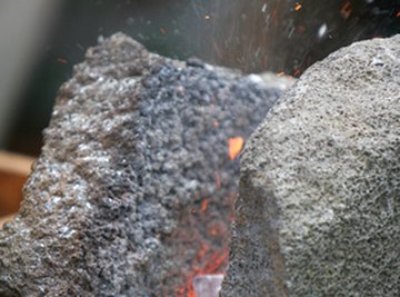 The magma of cinder cone volcanoes is either basalt or andesite.