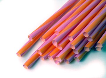 Straws can be used in a number of science experiments. 