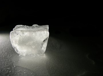 Watching ice melt can be the start of an educational science project.